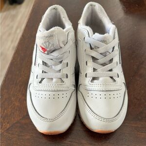 Toddler White Reebok